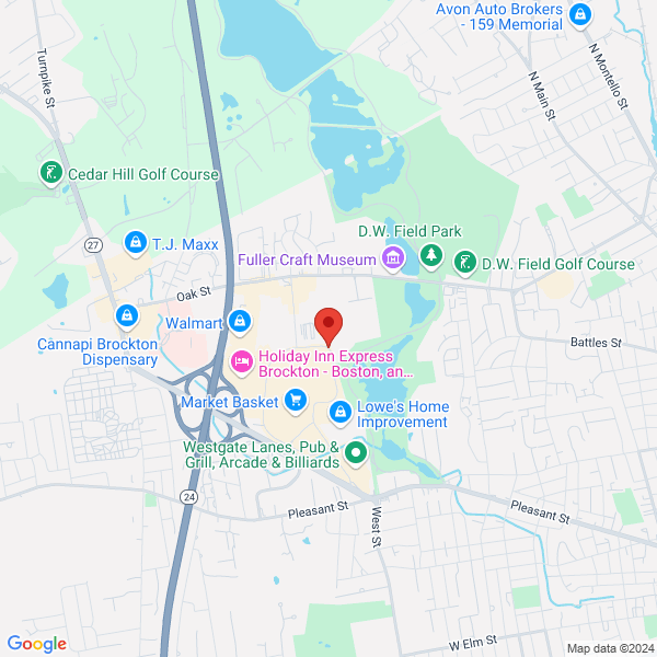 map of the area